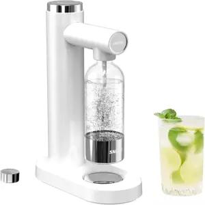 탄산수 제조기 탄산음료 스트리밍 기계 1L BPA 무첨가 병 가정용 셀처 표준 60L CO2 제조기(포함되지
