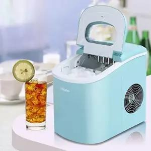 TOPCHANCE 휴대용 상업용 스테인리스 스틸 15kg/24시간 미니 얼음 생산 스 큐브 메이커 가정용/상업용 블록