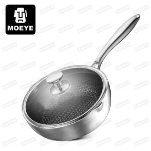 MOEYE 수프 냄비 316L 항균 스테인레스 스틸 우유 5 레이어  바닥 비 스틱 요리 주방