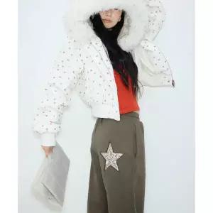 매장정품 YOUHEE 유희 LEOPARD STAR SWEAT PANTS BROWN YHPTFD002BR 1446669
