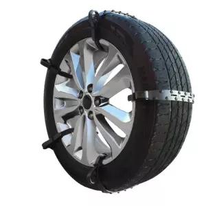 겨울 자동차 눈길 안전 용품 벨트형 스노우 체인 jkv4+2Sxb