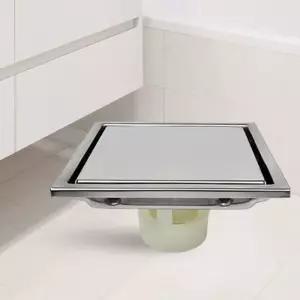 타일삽입형 유가 65mm 스텐레스 하수도뚜껑 ASJBATH NDP1+3nRf