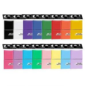 포카 탑로더 100PCS 66X91MM 무광택 보드 커버 타로 카드 TCG 마법 PKM 트레이딩 수호자 게임용