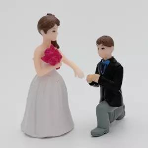 신랑신부인형세트B 장식용 인테리어 모형 사람