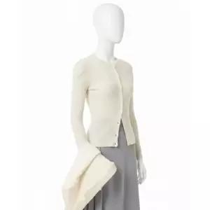 라코스테 여성 립조직 메리노울 크루넥 가디건 AF4141-55N 70V 216759