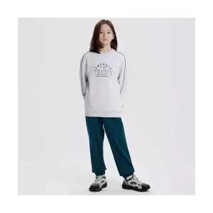 매장정품 NATIONALGEOGRAPHIC 내셔널지오그래픽 NATIONAL GEOGRAPHIC KIDS K253UPB910 맨투맨 상하 SET WHI