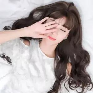 통가발 여신가발 웨이브 연출 긴머리 여성가발