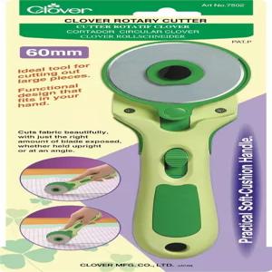클로버 7502 60mm 로터리 커터 1카운트(1팩)