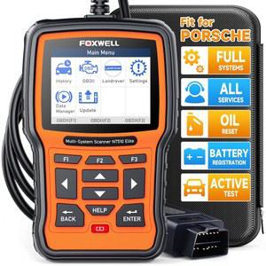 포르쉐 진단 모든 NT510 서비스가 리셋 엘리트 OBD2 FOXWELL 스캐너 도구용