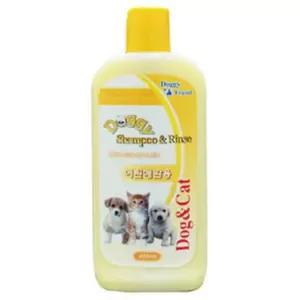 400ML 강아지 샴푸 린스 도기 애견 올인원 목욕 SWCAF5B2