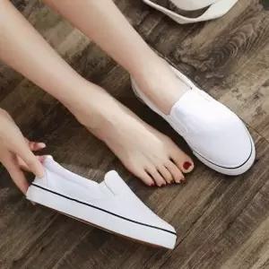 남녀공용 데일리 커플 슬립온 스니커즈 단화 키높이