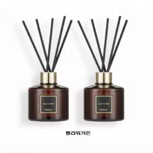 대용량 퍼퓸 실내 디퓨저 500ml 2개-플라워가든 생화향-사무실 학교 카페 욕실 향수 방향제 집들이 선물