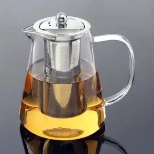 GDM 내열유리 차포트 티 거름망 주전자 1.3L 차포트 티포트