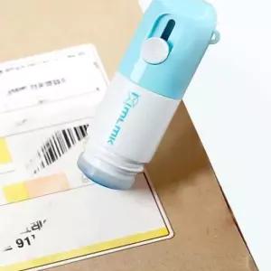 로고스탬프 택배송장지우개 커터 개인정보 보호 리무버 언박싱 칼