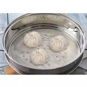 [NS홈쇼핑]이딜리 찜판 실리콘 찜시트 만두판 찜깔판 깔개 18cm[35908363]