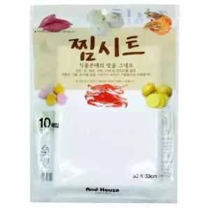 [NS홈쇼핑]찜시트 찜판 면포 깔개 요리 시트 33x33cm 10p[35912975]