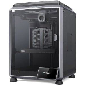 크리얼리티 K1C 3D 프린터, 600mm/s 고속 자동 레벨링 막힘 없는 견고한 직접 압출기 K1 SE 업그레이드 3D 프린터, AI 카메라 300 C 프린팅 사일런트 모드 지원 탄소 섬유 필라멘트