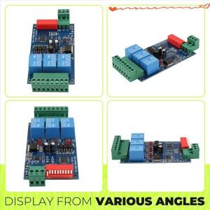 (HOPE) 3채널 5A DMX512 제어형 릴레이 스위치 키트 DIY 컨버터 디머