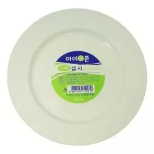 플라스틱 아이존 다회용 접시 7호 10P