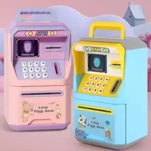 [문구/오피스] 스마트 ATM 어린이 저금통 금고 얼굴인식 비밀번호