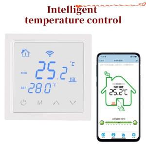 스마트 홈 온도 조절기 와이파이 따뜻한 바닥 리모컨 전기 16A 난방 컨트롤러