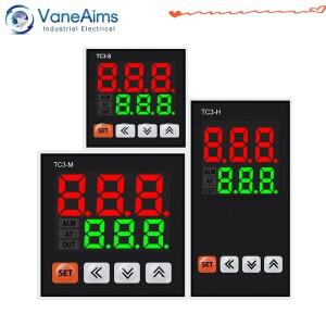 온도 조절기 220v AC PT100 K J 입력 TC3S PID 디지털 0-999 ℃