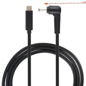 NUOLIANXIN USB-C to DC 팁 전원 케이블 코드 Asus Zenbook 노트북용 4.0mm