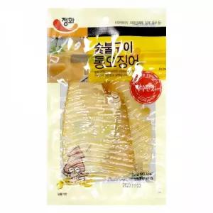 정화식품 숯불구이 통오징어 35g 6개