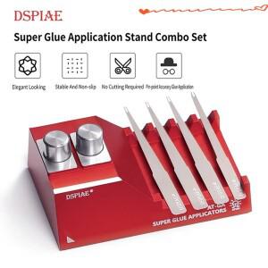 DSPIAE AT-GA 슈퍼 글루 적용 스탠드 콤보 세트 밀리터리 모델 제작 도구 개조 콜라주 건담 취미 DIY