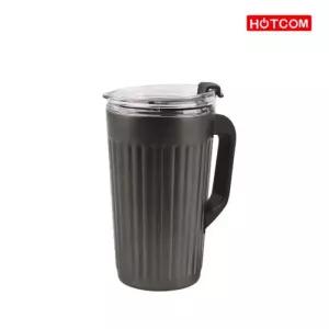 핫콤 보온보냉 스텐 뉴트로 머그 메탈그레이 0.4L