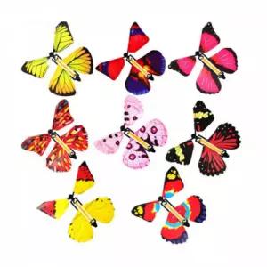 마술나비 비행카드 고무밴드 매직나비 10PCS 랜덤