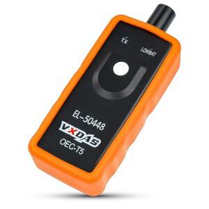 뷰익 캐딜락 GMC 시리즈 차량 에디션 OEC T5용 타이어 압력 모니터 센서 TPMS 재학습 도구용 VXDAS EL-50448 TPMS 리셋 도구