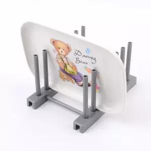 조립식 6칸 접시스탠드 접시받침 접시받침대 PHd6+8Rnl