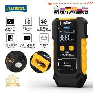 AUTOOL RE110 주파수 테스터 자동차 키 도어 TV RF 원격 감지기 검사 도구 315433868902MHZ