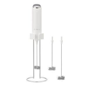 펜디 충전식 충전 스탠드가 믹서 음료 커피용 핸드헬드 있는 우유 거품기 커피 전기 USB