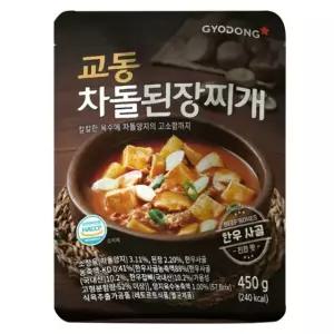 교동식품 차돌된장 찌개 450g x 3팩
