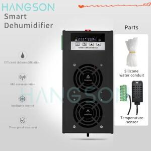 난방 기능이 있는 120W RS485 스마트 공기 건조기 캐비닛용 산업용 지능형 자동 펠티어 제습기