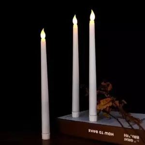 ( )LED 롱 캔들 무드등 인테리어 촛불 장식 DD-13135