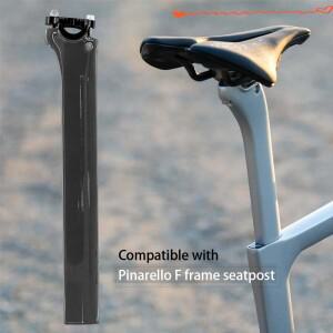 Dogma 뉴 F 프레임용 카본 시트 포스트 0도 340mm 초경량 자전거 액세서리
