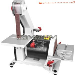 벤치 탑 샌드 폴리싱 머신 원형 디스크 벨트 그라인더 220V