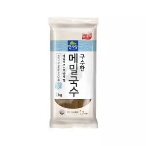 친절한탄씨 bns 면사랑 구수한 메밀국수 1kg X 15개 막국수 메밀면 메밀소바 비빔국수면 국수사리