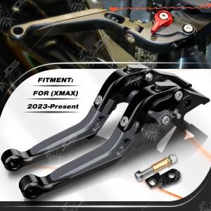 야마하용 Yamaha XMAX 300/250/125/400 2023-올해 파킹시스템 폴딩레버 조절식 브레이크 클러치 확장형