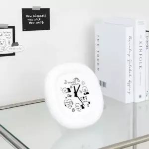 카카오 두들 춘식이 탁상 시계 1P 심플 저소음 벽시계 카카오벽시계 카카오시계