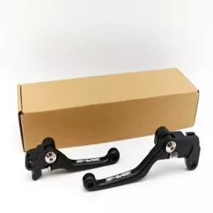 스즈키 DRZ125 2008-2024 2001-2007 2000-2004 2000-2007용 CNC 피벗 브레이크 클러치 레버 블랙