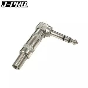 음향젠더 J-PRO TRS 55잭 ST ㄱ자 납땜용 커넥터 젠더 JC33