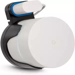 코비 WiFi 벽걸이 홀더 케이블 관리 기능이 있는 벽 콘센트 라우터 마운트 구글 홈 장치 및 스마트