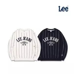 Lee 키즈 버티컬 스트라이프 맨투맨 L503CR11 1039157