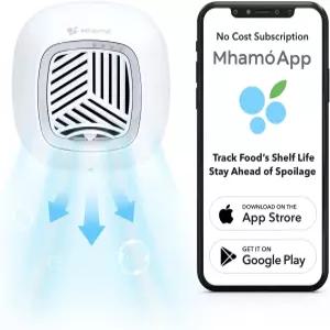 MHAMO 냉장고 탈취제 - 충전식 미니 USB 필터가 장착된 전기 냄새 제거 흡수제 베이킹 소다보다 더 효과적