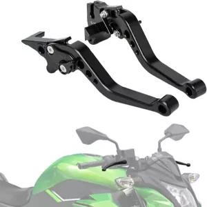 IUVWISN 모터사이클 브레이크 클러치 레버 피벗 세트 조정 가능한 CNC Z125 PRO 17-21 EX400 Z400 18-24