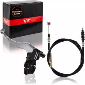1PZ 유니버설 7/8인치 왼쪽 클러치 레버 핸들 39인치 케이블 50cc SSR 아폴로 중국식 더트 바이크 피트